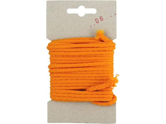 Šňůra oděvní PES 4mm - 1408 hořčice
