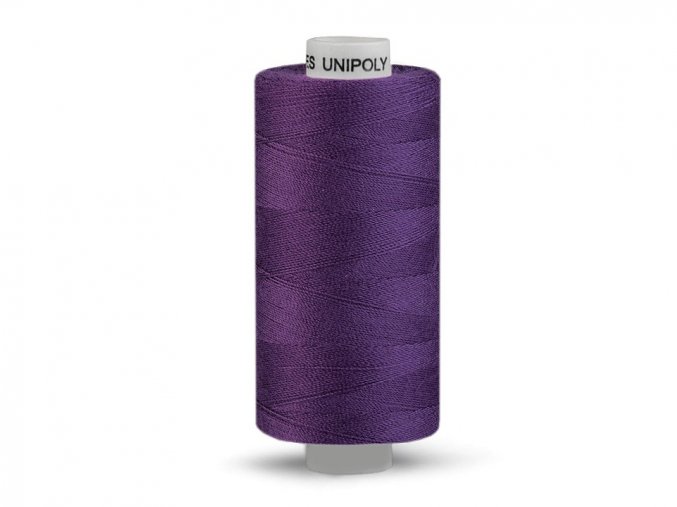 Polyesterové nitě Unipoly návin 500 m - 458 fialky