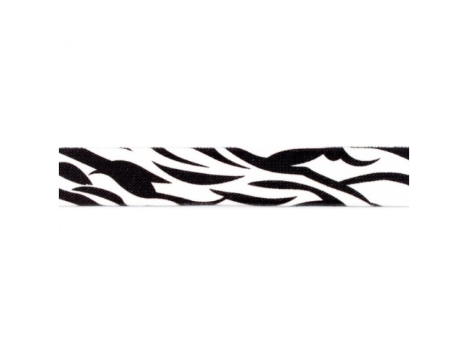 [253R 42478] [253R] Potištěné, elastické 25 mm (Zebra)