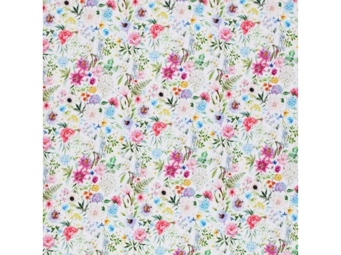 Jersey Fabric thousand flowers 1 800x800