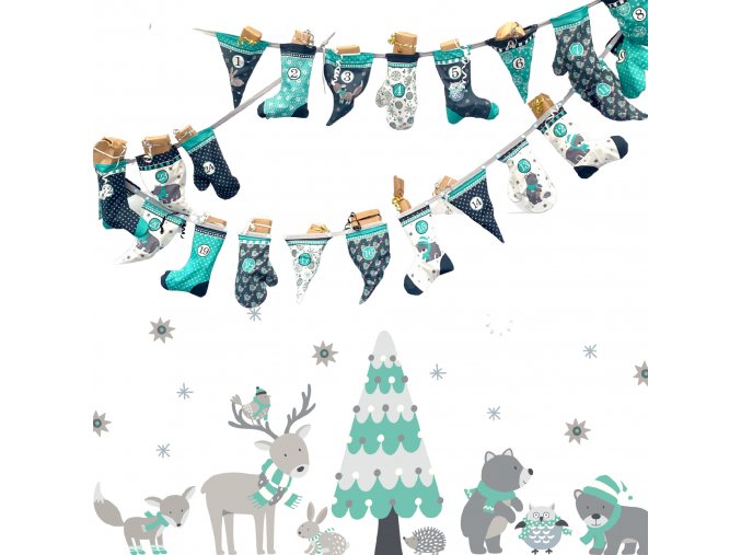 Steinbeck HappyChristmasMix 182285 Adventskalender Deko (1)