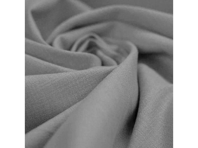 Stretch Leinenstoff Grau 550x550