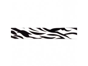 [253R 42478] [253R] Potištěné, elastické 25 mm (Zebra)