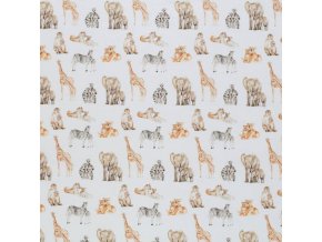 Jersey Fabric mom and baby animals 1 800x800