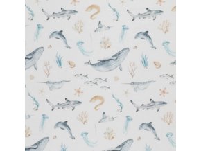 Jersey Cotton Fabric Sea life 1 800x800