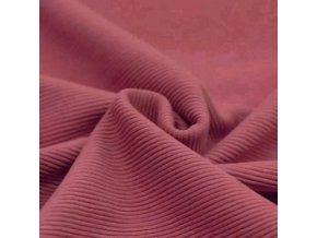 Ottoman Rib Jersey Fabric Raspberry 550x550