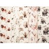 Mali Baumwolljersey Tiere Afrika Löwe Reiher Füchse Flamingos Elefanten HMFEB22 q (1)