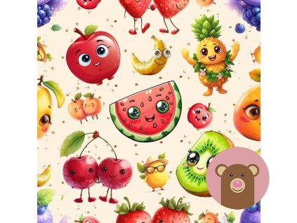 Fruits Seamless Pattern kopie