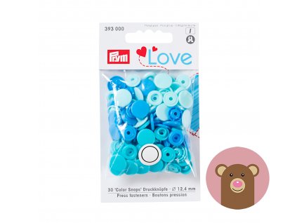 Patentky "Color snaps 12.44mm" PRYM LOVE (varianta 393 009)