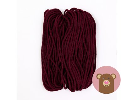 6088 snurka bordo 5 mm