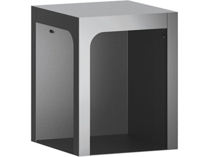 Lavice Salzburg rohová, černá  0335017650000