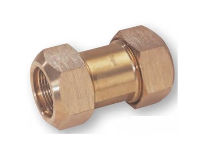 GEBO BRASS SPOJKA MO 15x15  04.310.02.15