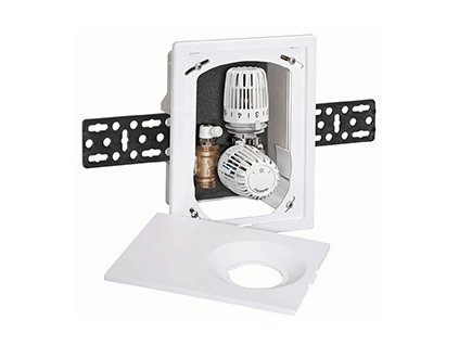 Individuální přímočinná regulace okruhů MULTIBOX K/RTL kombinovaná HEIMEIER 9301-00.800