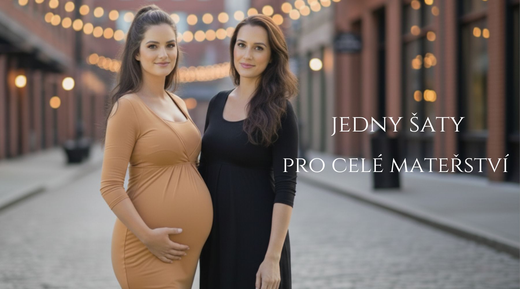 Těhotenské a kojící šaty