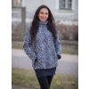 3v1 Těhotenská / nosící / dámská. Leopard šedý