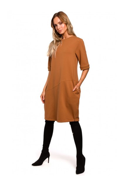 Športové šaty s oversize sukňou