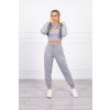 Športová 3-dielna bavlnená súprava Šedá