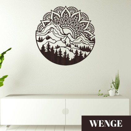 mandala na stěnu