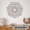 dřevěná mandala na zeď