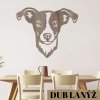 Dřevěný obraz jack russel