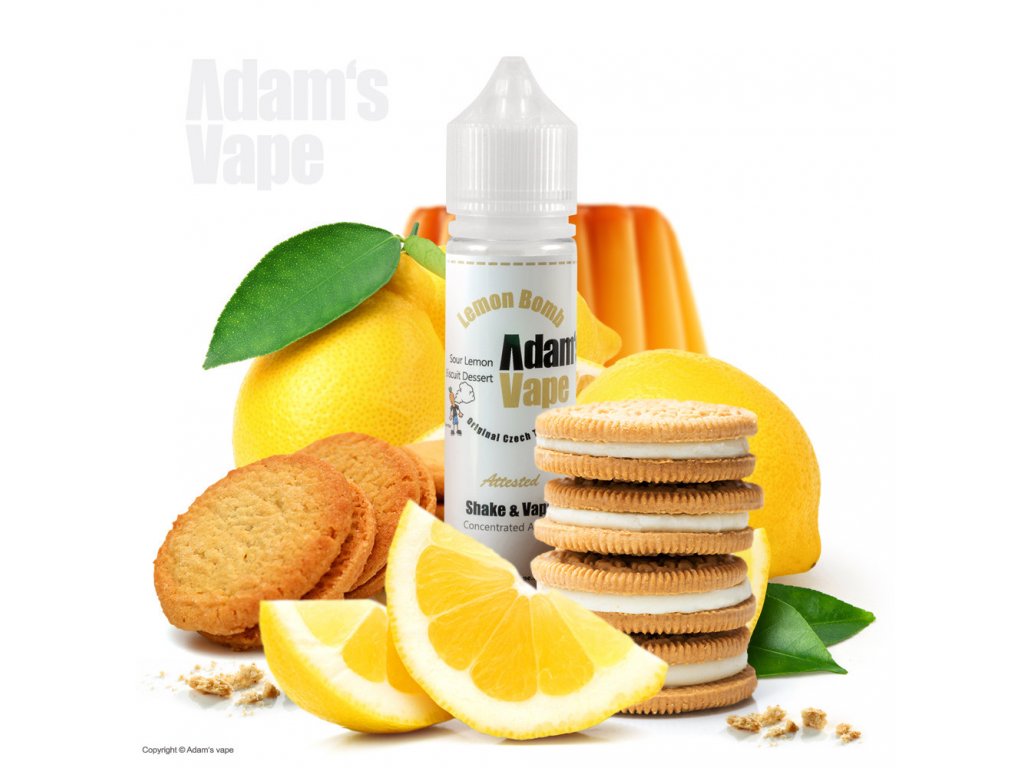 Recenze Adam´s Vape Lemon Bomb