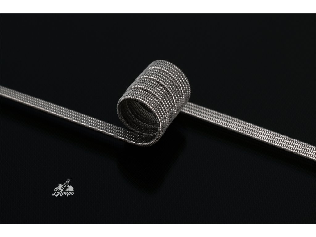 TD COILS DL Quadcore Staggered 3mm 0,5 Ohm  2 ks - ručně vyráběná spirálka Quadcore Staggered, 2 ks v balení. LAVAPE.CZ