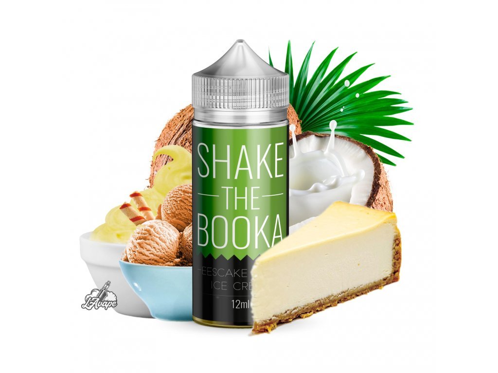 Infamous Originals Shake The Booka - Cheesecake je sám o sobě skvělý dezert. Co kdybychom ale přidali ještě přeliv z vanilkové zmrzliny a posypem kousků strouhaného kokosu? Je tak dobrý že nebudete vědět kdy přestat. - lavape.cz