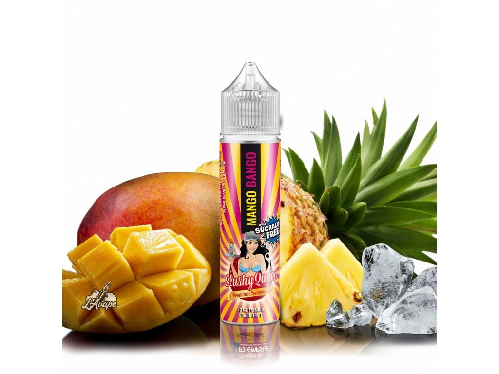 PJ EMPIRE SLUSHY QUEEN Mango Bango SnV 12 ml v 60 ml lahvičce - mango, ananas, coolada - LAVAPE.CZ
