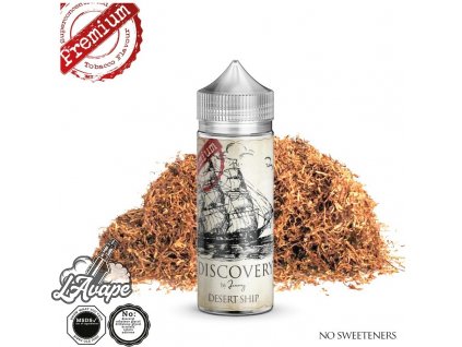 Příchuť 24 ml v 120 ml lahvičce - AEON Discovery Desert Ship. Intenzivní tabák. lavape.czdiscovery by journey desert ship 24ml in 120 longfill cr