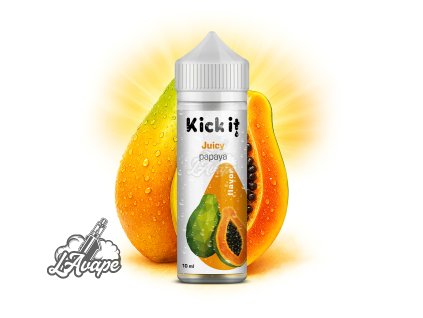 kickit juicy papaya shake and vape 31164
