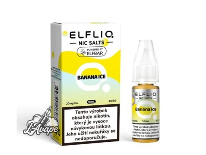 83058 nikotinova sul elf bar elfliq banana ice 10ml