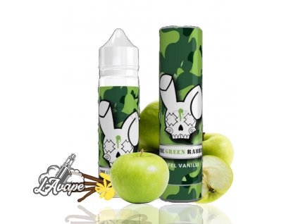 Příchuť SNV 10 ml v 60ml lahvičce - The Green Rabbit - jablka, vanilka. lavape.cz