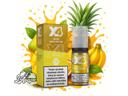 x4 bar juice Jungle Fruit Mix
