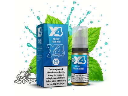 x4 bar juice Freh Mint