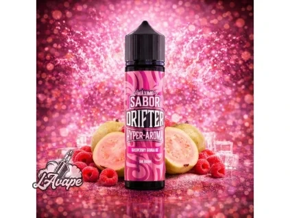 86095 velky juice sauz drifter juice hyper raspberry guava ice 5ml 60ml shake and vape