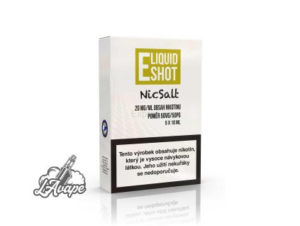 E-Liquid Shot NicSalt Booster 20mg 5pack - nikotinová sůl 20mg. lavape.cz