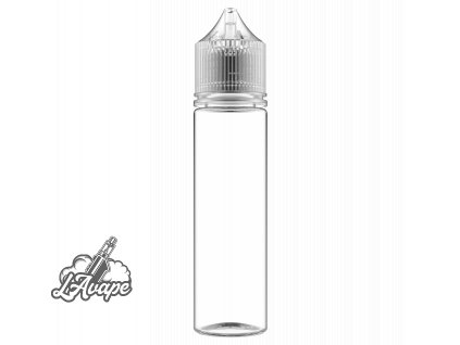 0013546 v3 60 ml clear pet chubby gorilla round unicorn dropper bottle with natural crc closure