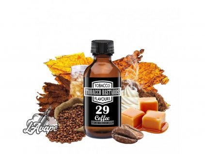 Příchuť 10ml aroma Flavormonks Tobacco Bastards No. 29 Coffee - lavape.cz