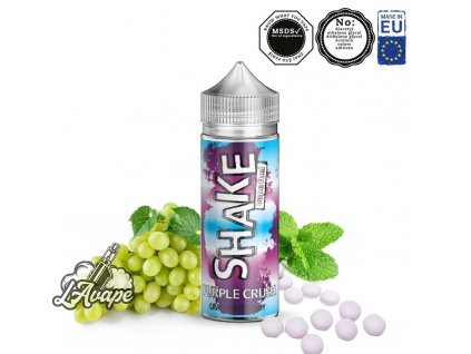 Příchuť 24ml v 120ml lahvičce - AEON SHAKE Purple Crush. Profil: hroznové víno, bonbony, chladivé. LAVAPE.CZ