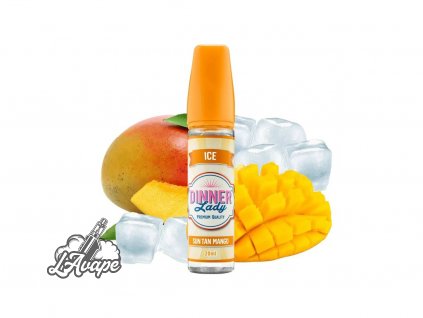 Dinner Lady Ice Sun Tan Mango SnV 20 ml v 60 ml lahvičce. Mango, led. lavape.cz