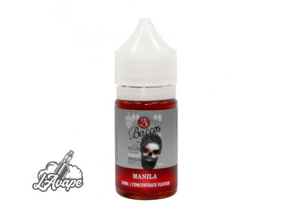 3Baccos - Manila - Vanilkový doutník. 30 ml aroma - tabák, vanilka. lavape.cz