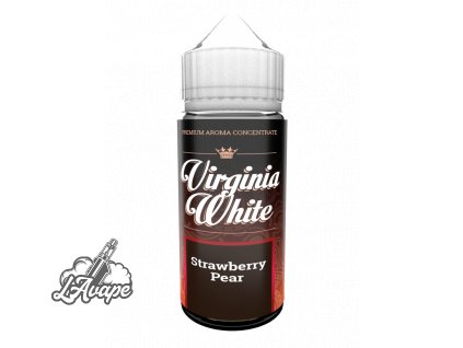 Příchuť 20ml v 120ml lahvičce - Virginia White Strawberry Pear - jahoda, hruška. LAVAPE.CZ