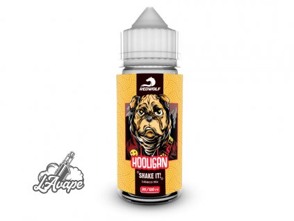 Příchuť 20 ml v 120 ml lahvičce - Red Wolf Hooligan. Výrazný tabák. lavape.cz