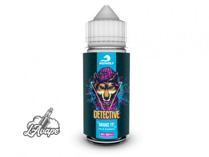 Příchuť 20 ml v 120 ml lahvičce - Red Wolf Detective. Ovocný dort. lavape.cz