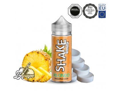 Příchuť 24ml v 120ml lahvičce - AEON SHAKE Klondo. Ananasový bonbón. LAVAPE.CZ