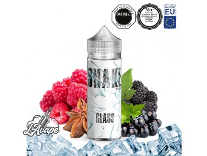 Příchuť 24ml v 120ml lahvičce - AEON SHAKE Glass. Ovocná lesní směs, borůvky, chladivé. LAVAPE.CZ