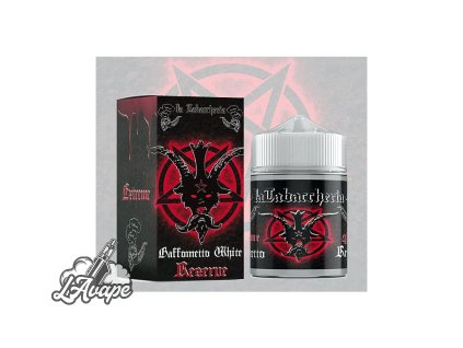 4Pod - White Baffometto Reserve. Reserve je kombinací tabákových variet Virginia, Black Cavendish a Latakia. 20ml aroma v 60 ml lahvičce SnV - Lavape.cz