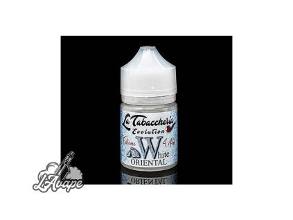 4Pod - White Oriental. Kořenitá směs tabáků. 20ml aroma v 60 ml lahvičce SnV - Lavape.cz
