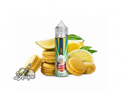 PJ EMPIRE CREAM QUEEN Lemon Macaron SnV 10 ml v 60 ml lahvičce - macaron, citron - LAVAPE.CZ