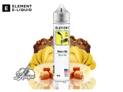 Element Bannana Nut SNV - Bánán, chléb, karamel. Může to znít zvláštně, ale bánánovo-ořechový chléb naplněný karamelem je lahůdka. - lavape.cz